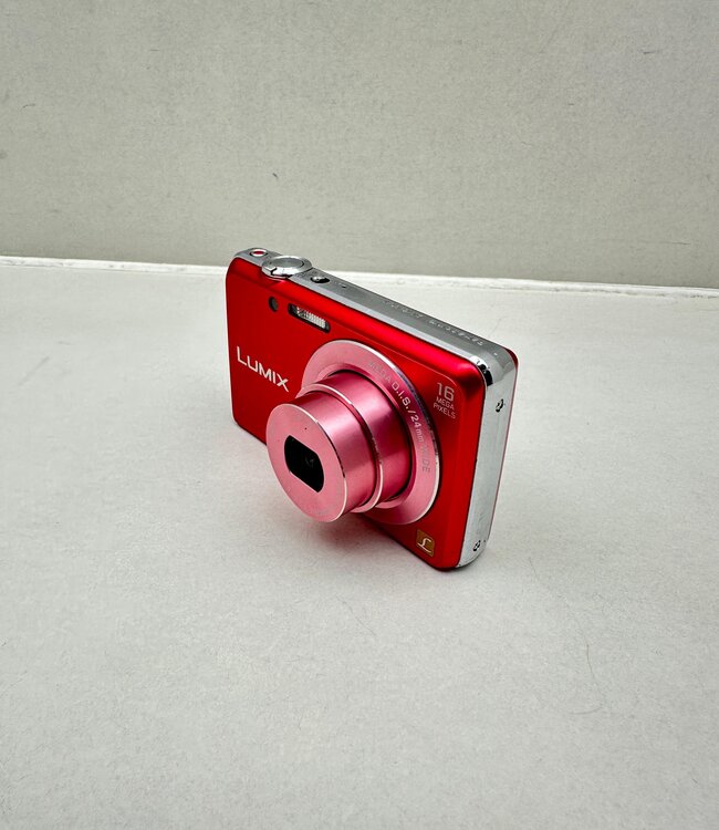 Panasonic Lumix DMC-FS45 Digitale Camera Rood