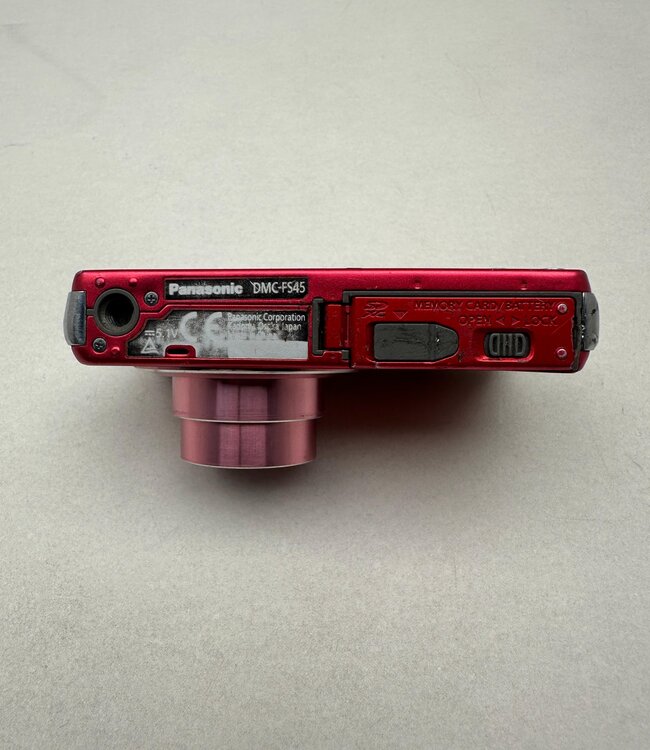 Panasonic Lumix DMC-FS45 Digitale Camera Rood