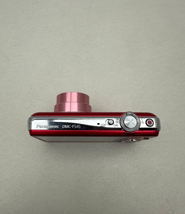 Panasonic Lumix DMC-FS45 Digitale Camera Rood