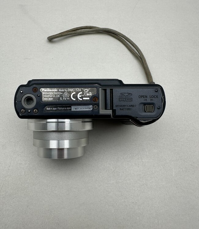 Panasonic Lumix DMC-TZ4 Digitale Camera Blauw