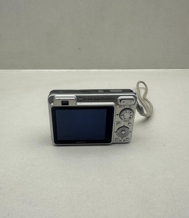 Sony Cyber-Shot DSC-W120 Digitale Camera  Zilver