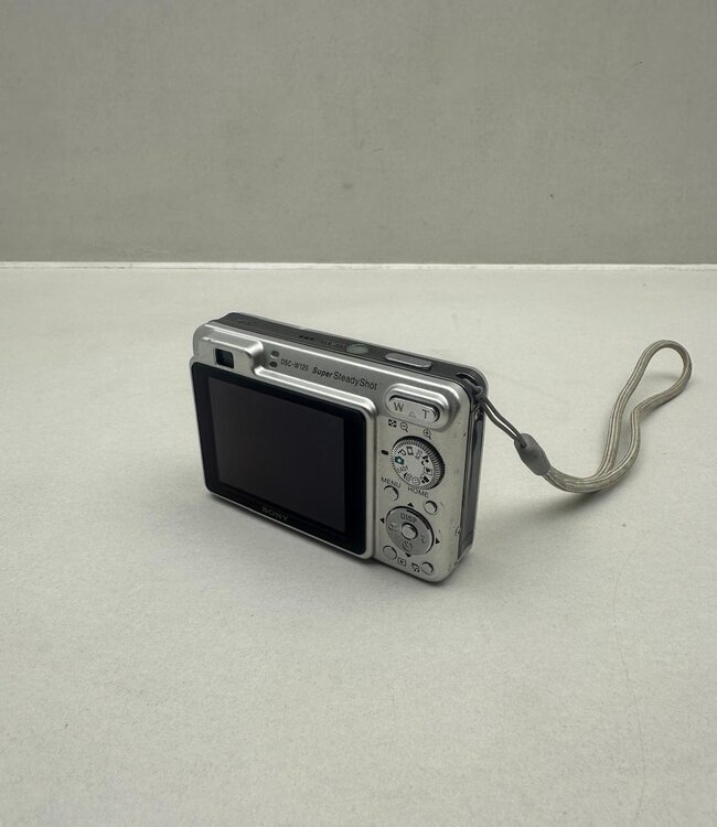 Sony Cyber-Shot DSC-W120 Digitale Camera  Zilver