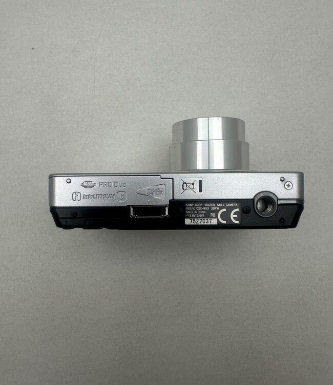 Sony Cyber-Shot DSC-WX1 Digitale Camera Zilver