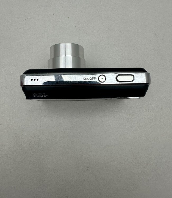 Sony Cyber-Shot DSC-W210 Digitale Camera Zwart