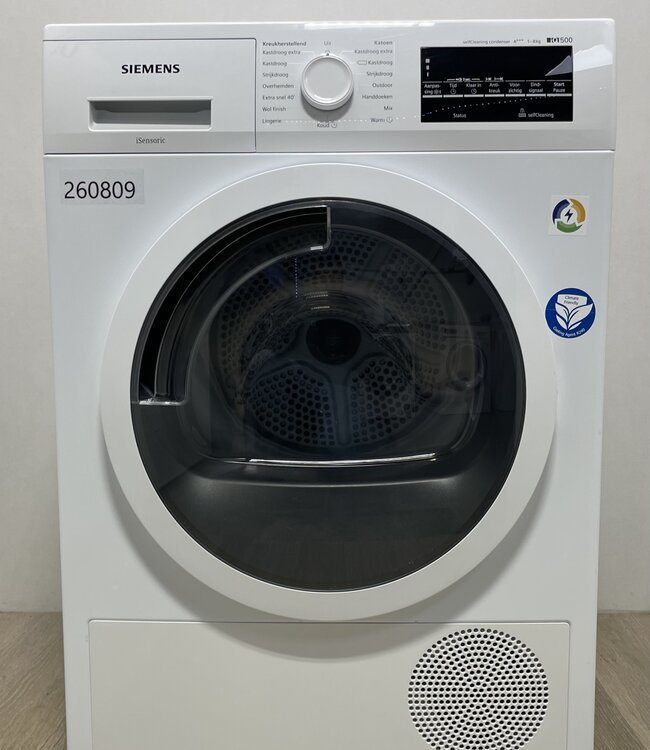 Siemens IQ500 Warmtepompdroger (WT44W4E3NL) 8kg