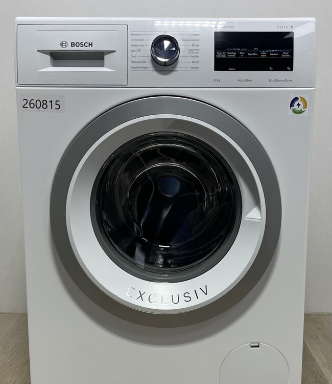 Bosch Wasmachine Serie 6 Sports Edition (WAT28493NL) 8 kg