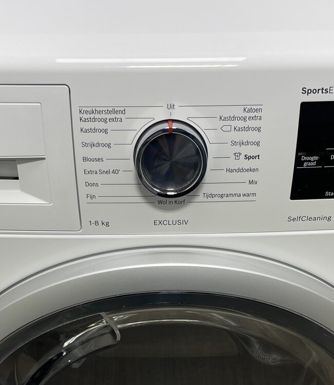 Bosch Warmtepompdroger Serie 6 (WTW85490NL) 8 kg