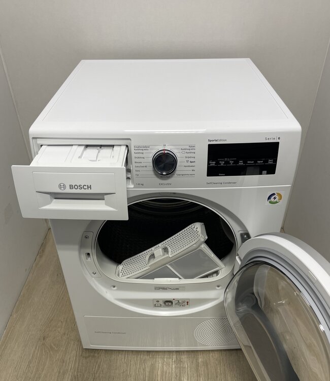 Bosch Warmtepompdroger Serie 6 (WTW85490NL) 8 kg
