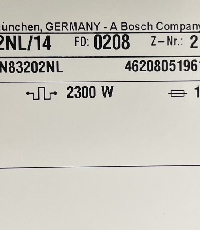 Bosch Condensdroger Serie 4 (WTN83202NL) 7 kg