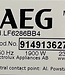 AEG Wasmachine ProSense 6000 Series (LF6286BB4) 8 kg