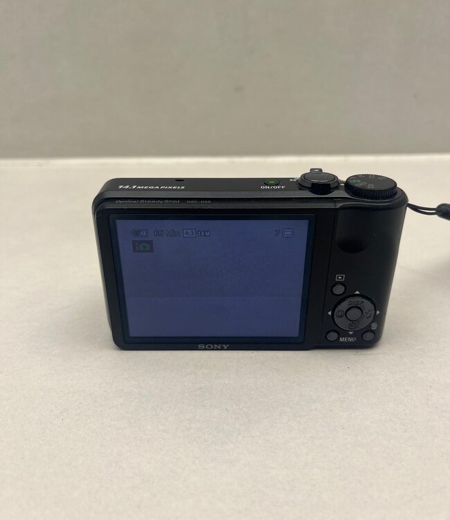 Sony Cyber-Shot DSC-H55 Digitale Camera Zwart