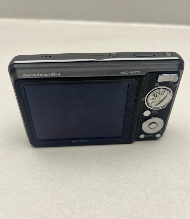 Sony Cyber-Shot DSC-W270 Digitale Camera Zwart