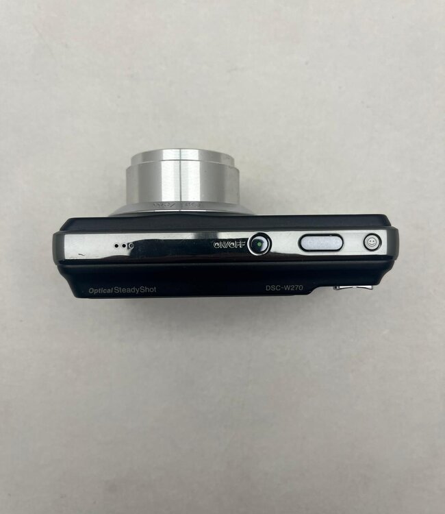 Sony Cyber-Shot DSC-W270 Digitale Camera Zwart