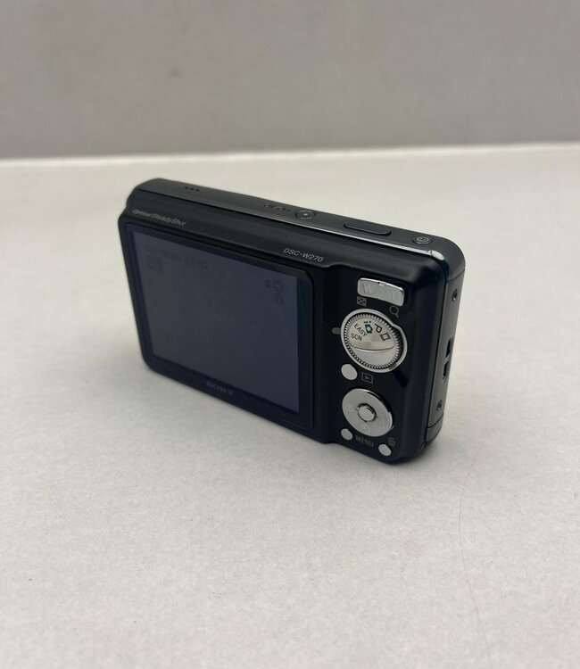 Sony Cyber-Shot DSC-W270 Digitale Camera Zwart
