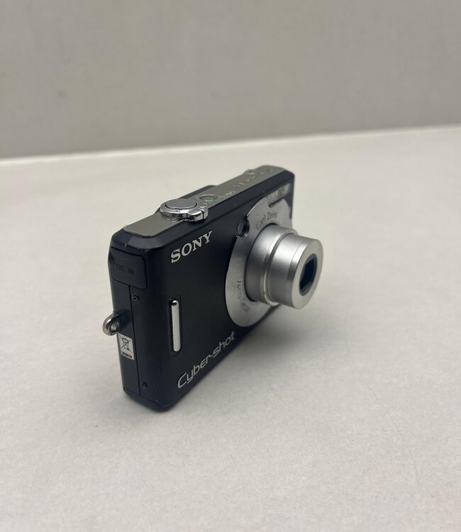 Sony Cyber-Shot DSC-W40 Digitale Camera Zwart
