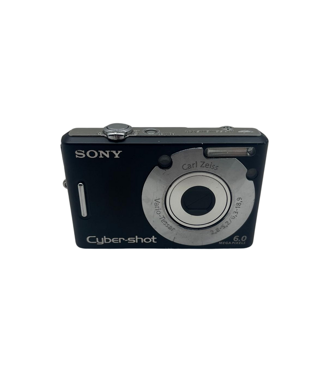 Sony Cyber-Shot DSC-W40 Digitale Camera Zwart