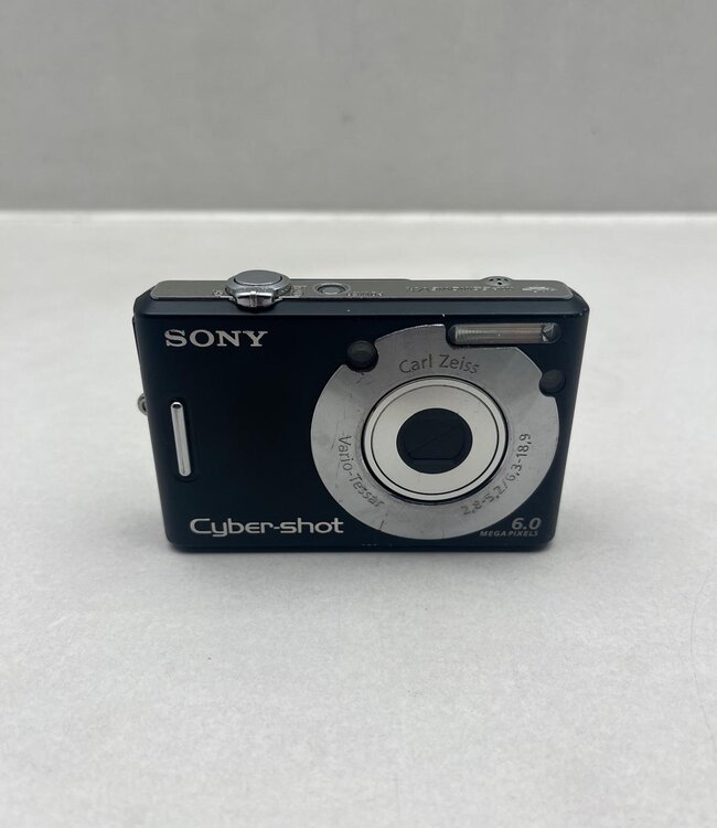 Sony Cyber-Shot DSC-W40 Digitale Camera Zwart