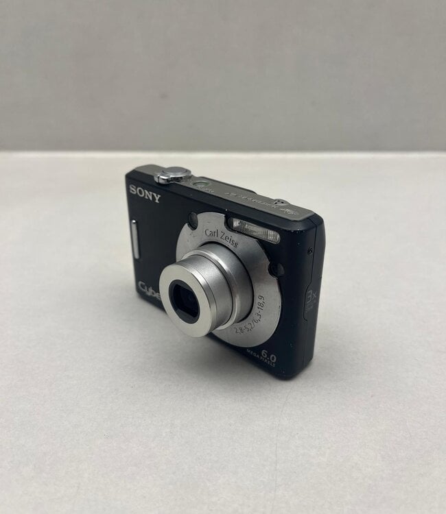Sony Cyber-Shot DSC-W40 Digitale Camera Zwart