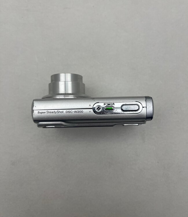 Sony Cyber-Shot DSC-W200 Digitale Camera  Zilver