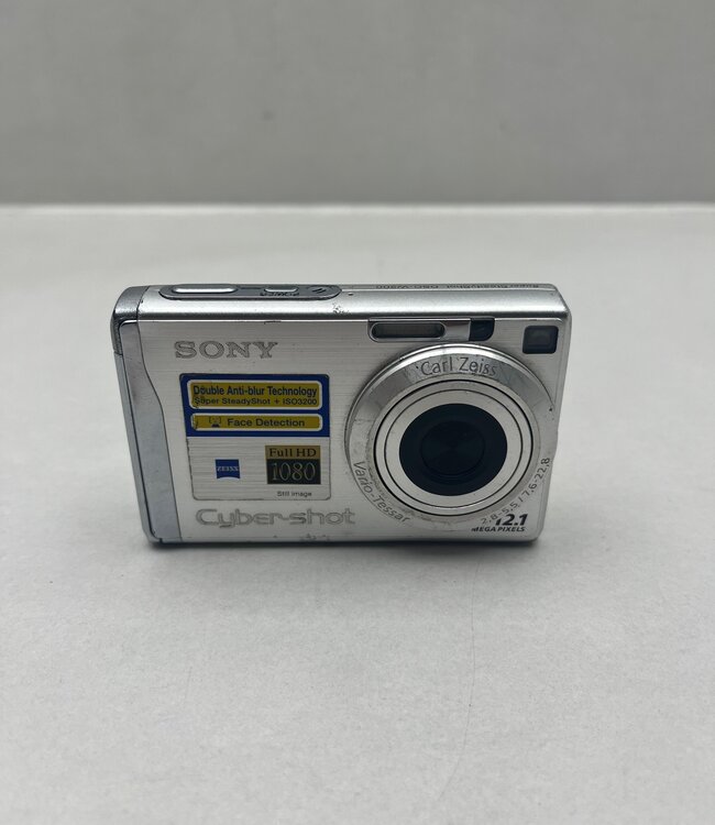 Sony Cyber-Shot DSC-W200 Digitale Camera  Zilver
