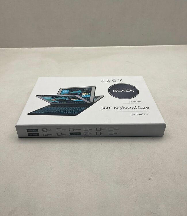 Yekbee All in One iPad Toetsenbord hoes 9,7 inch KB201(N)