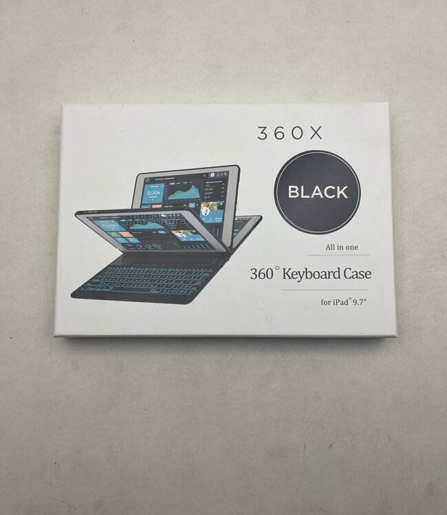 Yekbee All in One iPad Toetsenbord hoes 9,7 inch KB201(N)