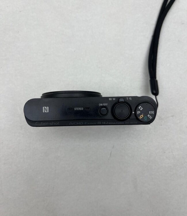 Sony Cyber-Shot DSC-WX350 Digitale Camera Zwart