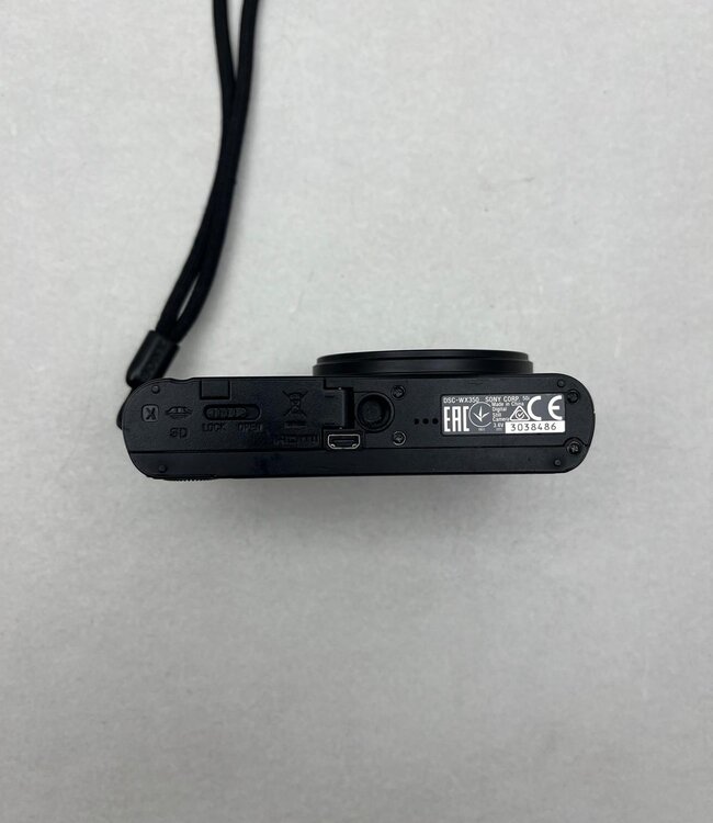Sony Cyber-Shot DSC-WX350 Digitale Camera Zwart