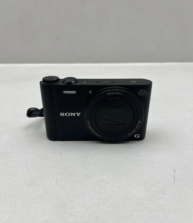 Sony Cyber-Shot DSC-WX350 Digitale Camera Zwart
