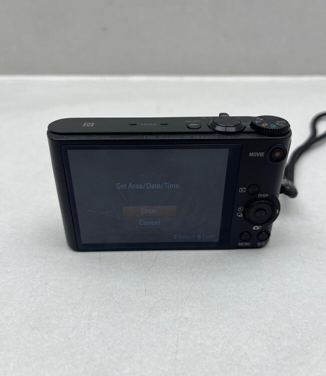 Sony Cyber-Shot DSC-WX350 Digitale Camera Zwart
