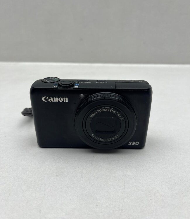 Canon PowerShot S90 Digitale Camera Zwart