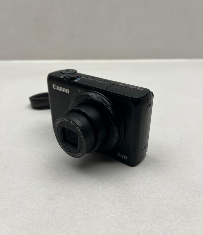 Canon PowerShot S90 Digitale Camera Zwart