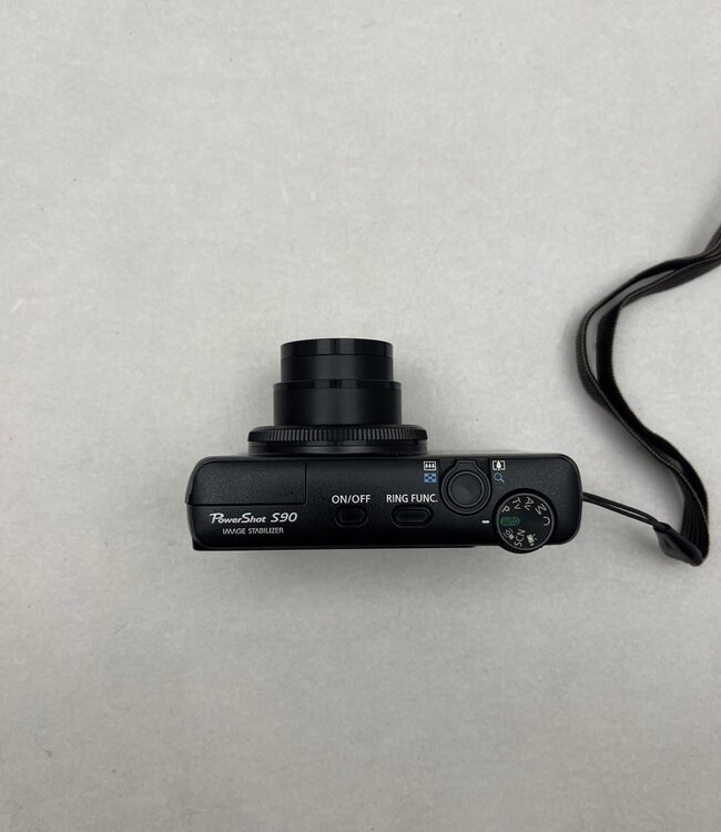Canon PowerShot S90 Digitale Camera Zwart