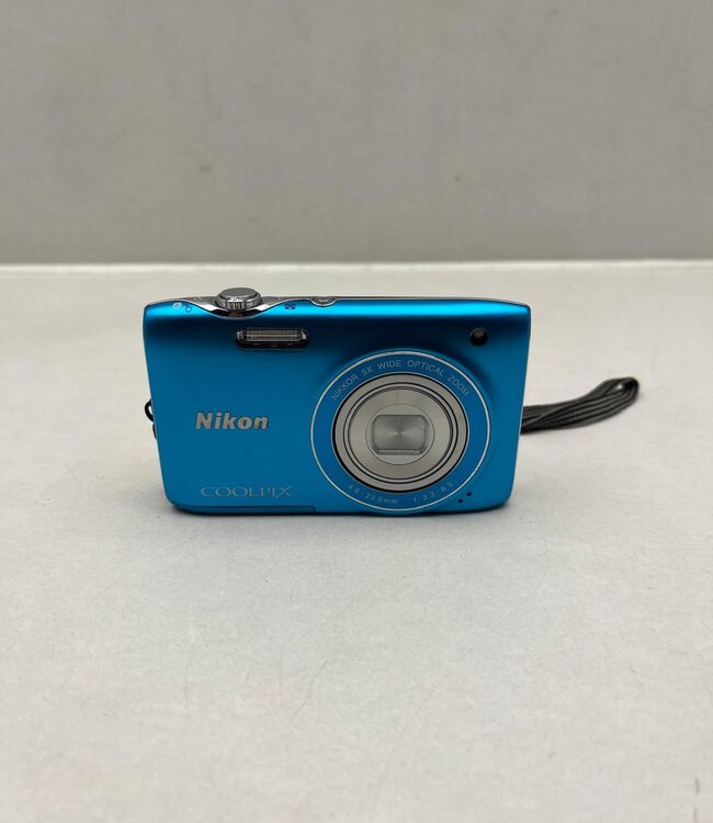 Nikon Coolpix S3100 Digitale Camera  - Blauw