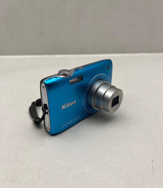 Nikon Coolpix S3100 Digitale Camera  - Blauw