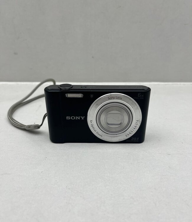 Sony Cyber-Shot DSC-W810 Digitale Camera Zwart