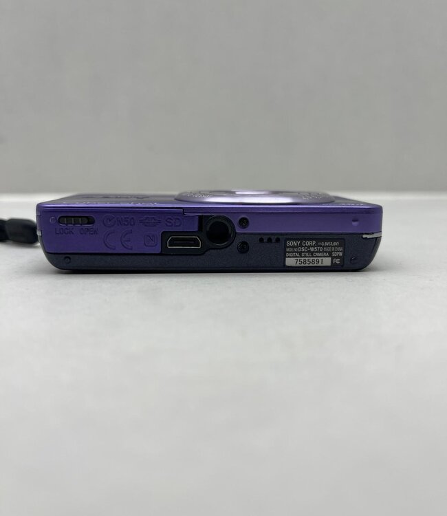 Sony Cyber-Shot DSC-W570 Digitale Camera Paars