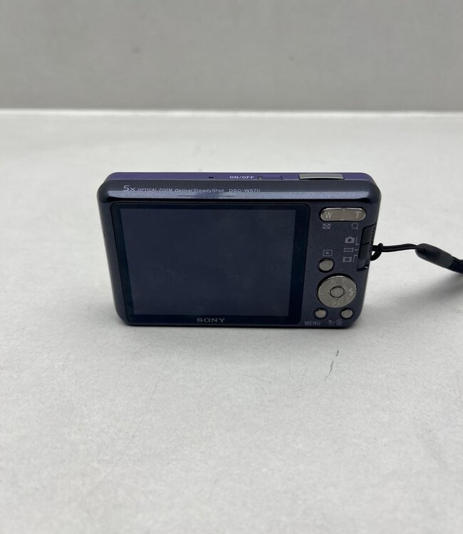 Sony Cyber-Shot DSC-W570 Digitale Camera Paars