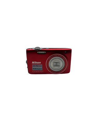 Nikon Nikon Coolpix S3100 Digitale Camera Rood