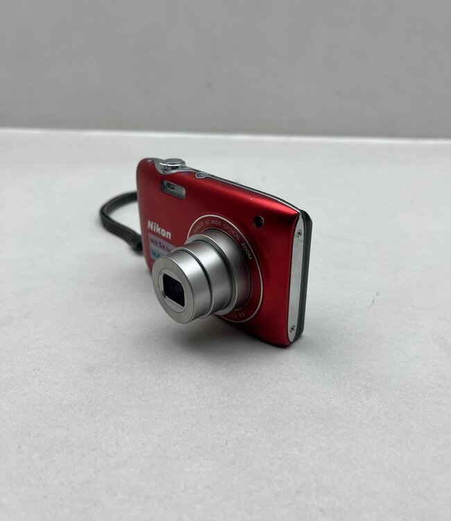 Nikon Coolpix S3100 Digitale Camera Rood