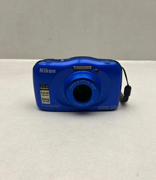 Nikon Coolpix W100 Digitale Camera Blauw