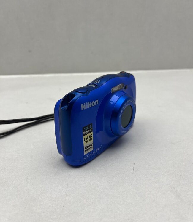 Nikon Coolpix W100 Digitale Camera Blauw