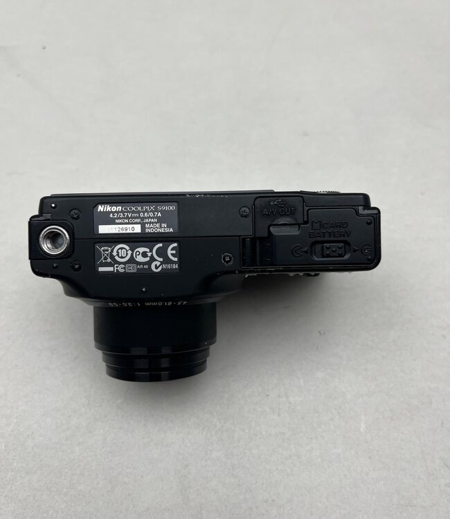 Nikon Coolpix S9100 Digitale Camera Zwart