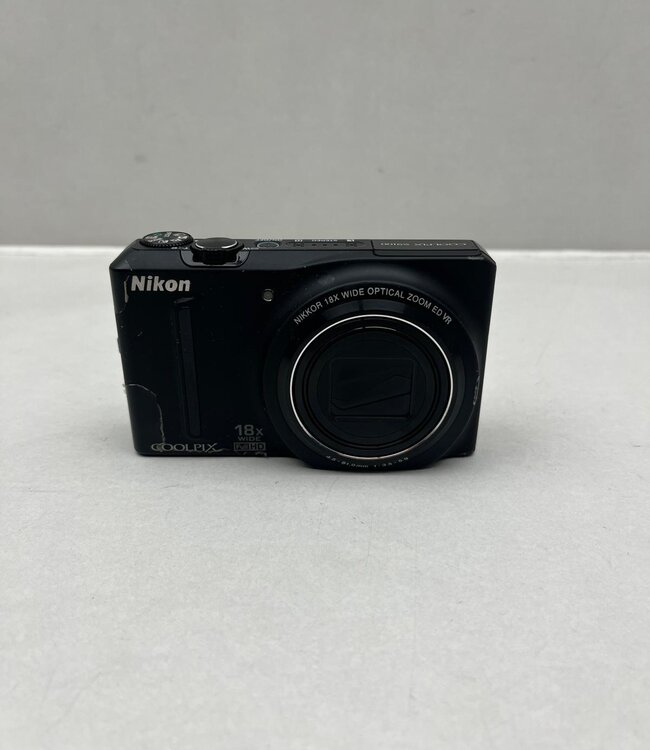 Nikon Coolpix S9100 Digitale Camera Zwart