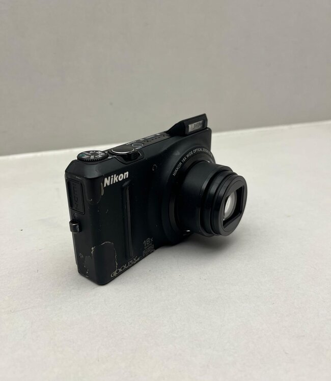 Nikon Coolpix S9100 Digitale Camera Zwart