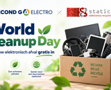 World Cleanup Day: lever jouw elektronisch afval gratis in