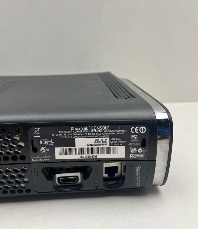Microsoft Xbox 360 Elite Losse Console Origineel Zwart