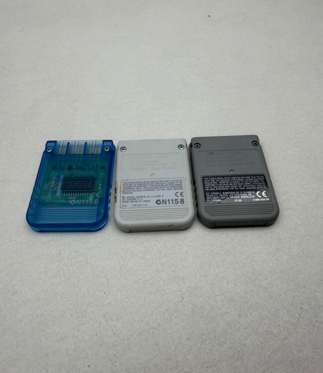 Playstation 1 Memory Card Origineel 1 MB