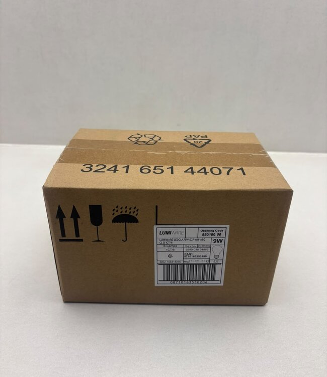Lumiware LED A60 E27 9W 1055lm 2700K – Doos 6 stuks