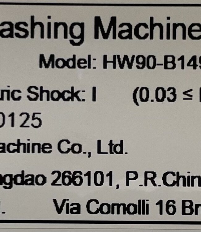 Haier I-Pro Series 3 Wasmachine (HW90-B14939) 9 kg